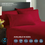 Burgundy Bed Sheets