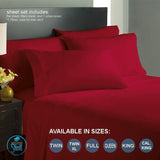 Burgundy Bed Sheets#